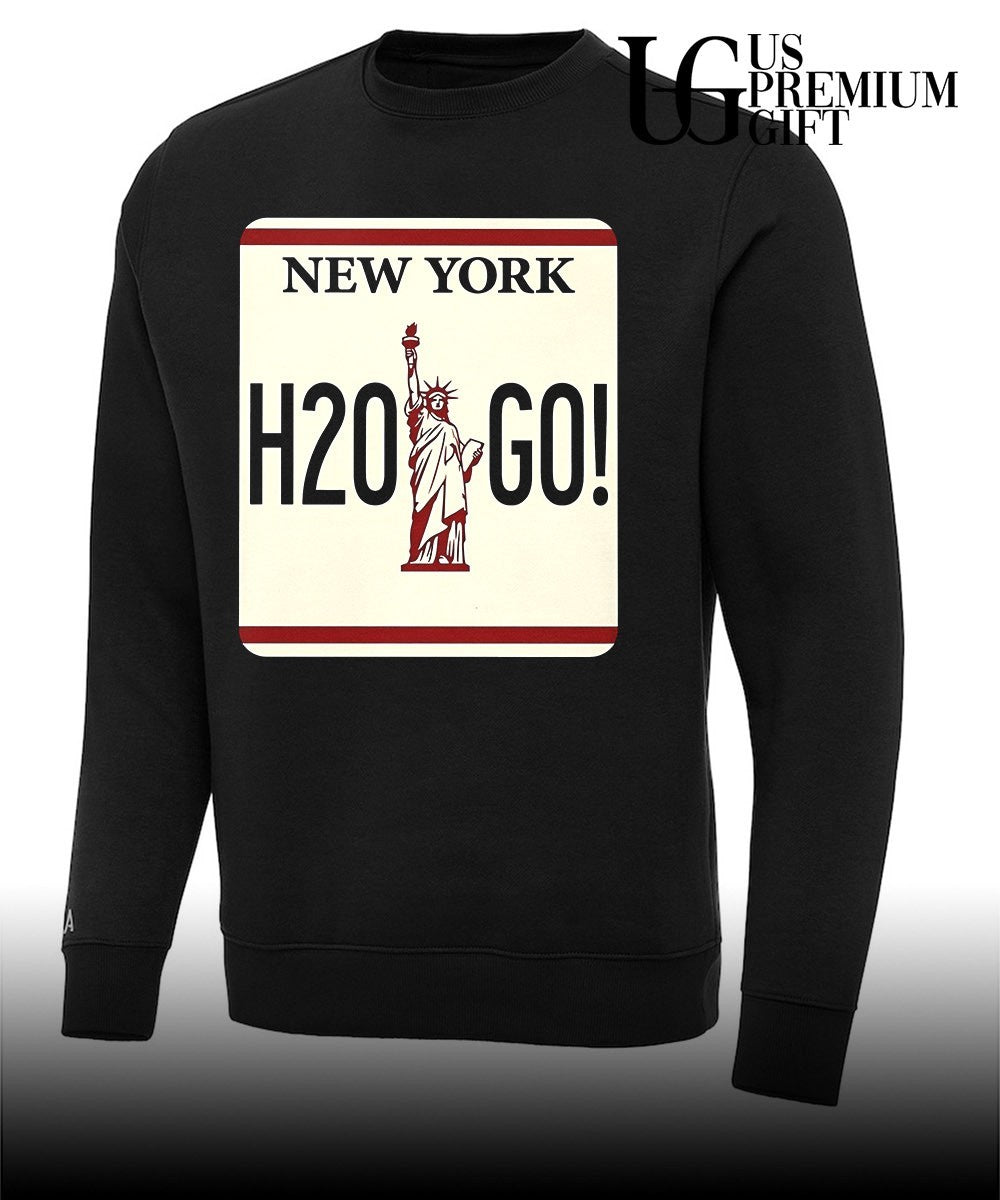 H2o Go License Plate New York shirt