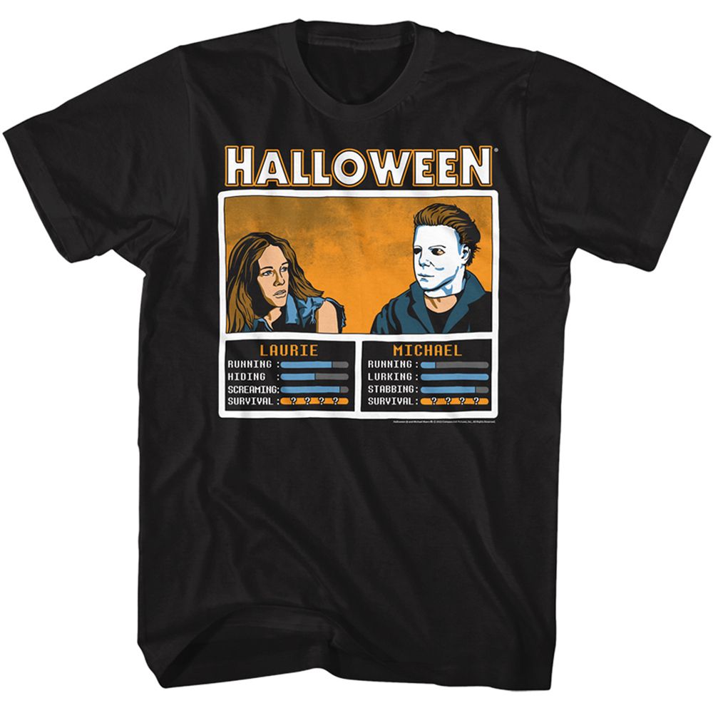 Halloween - Face Off No Knives - Short Sleeve - Adult - T-Shirt - clothing by TeeHivey.com