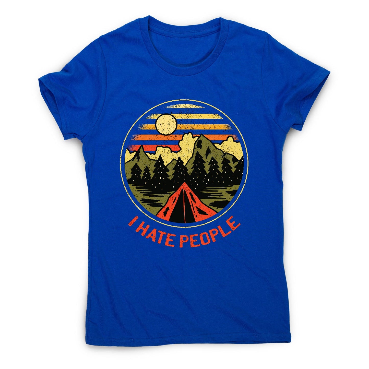 Hate people - women's funny premium t-shirt