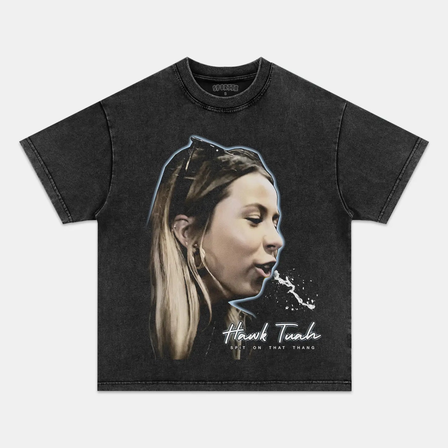 HAWK TUAH TEE Style001 - clothing by TeeHivey.com (Image 4)