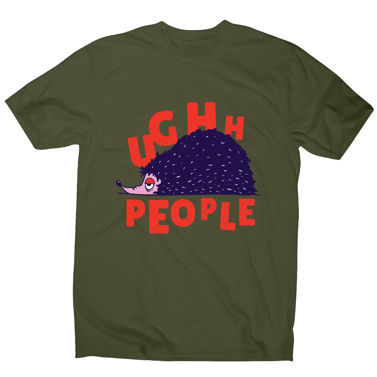Hedgehog quote - men's funny premium t-shirt