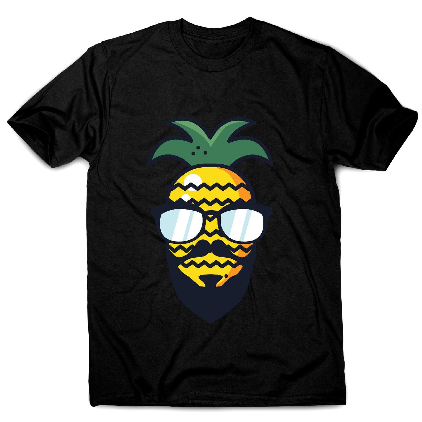 Hipster pineapple - men's funny premium t-shirt