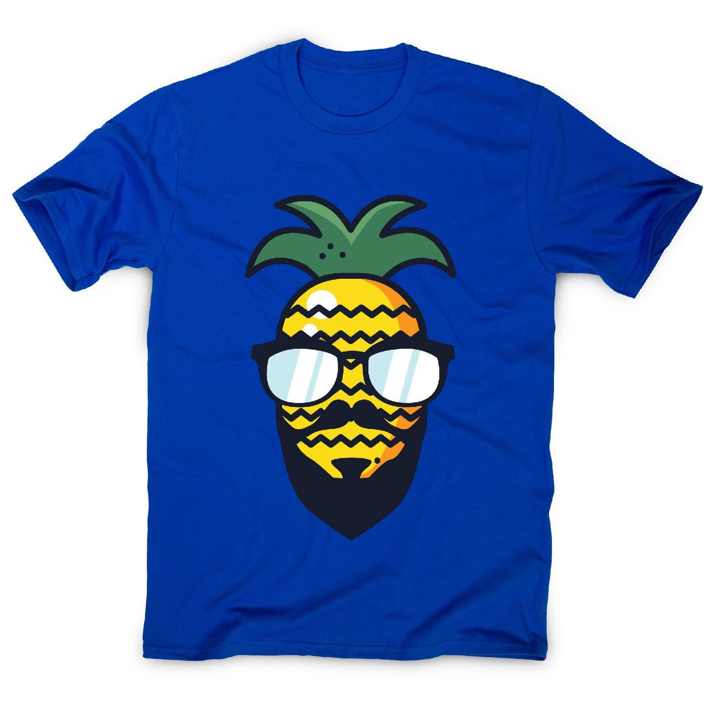 Hipster pineapple - men's funny premium t-shirt