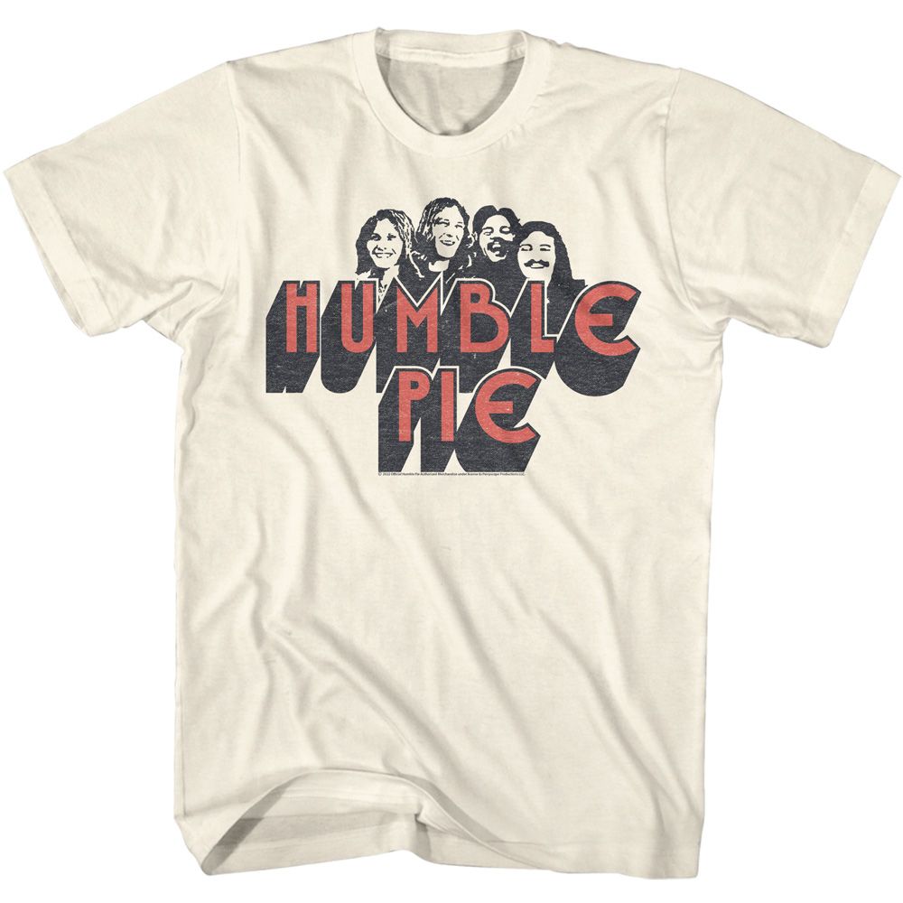 Humble Pie - Band Members - Short Sleeve - Adult - T-Shirt - clothing by TeeHivey.com