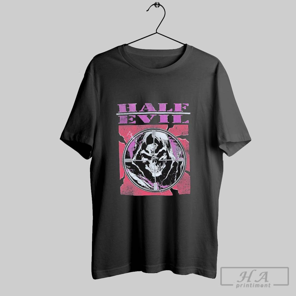 Half Evil Evil Enemy T Shirts