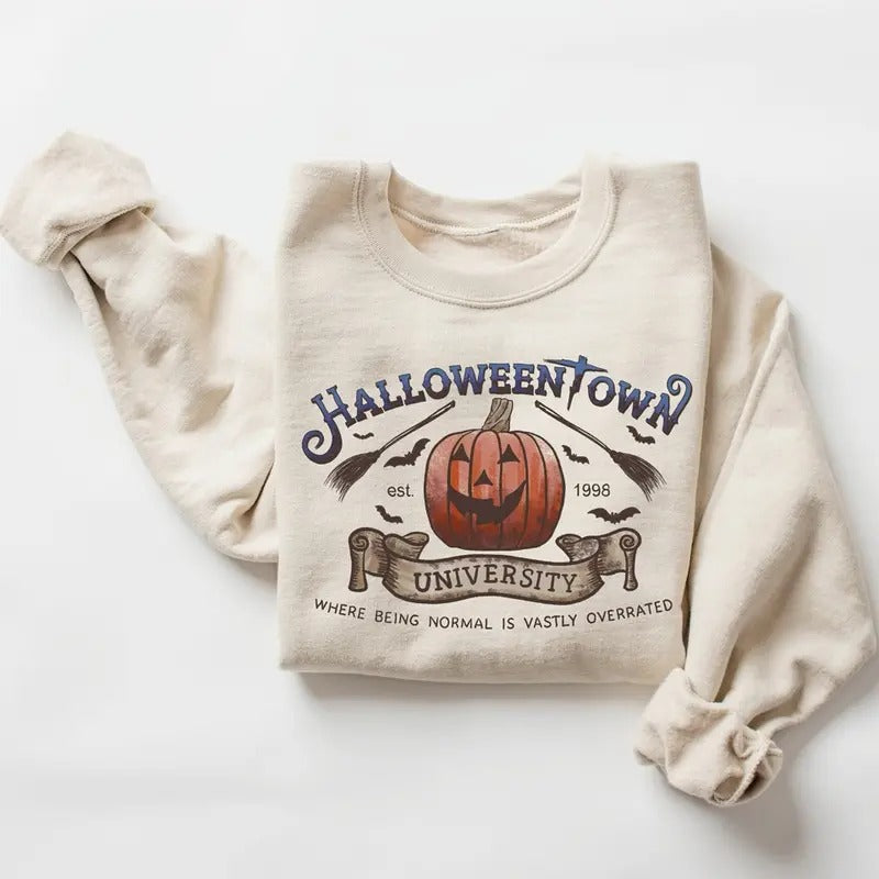Halloweentown University Est 1998 Sweatshirt, HalloweenTown Hoodie, Halloweentown 1998 Shirt, Halloween Sweatshirt