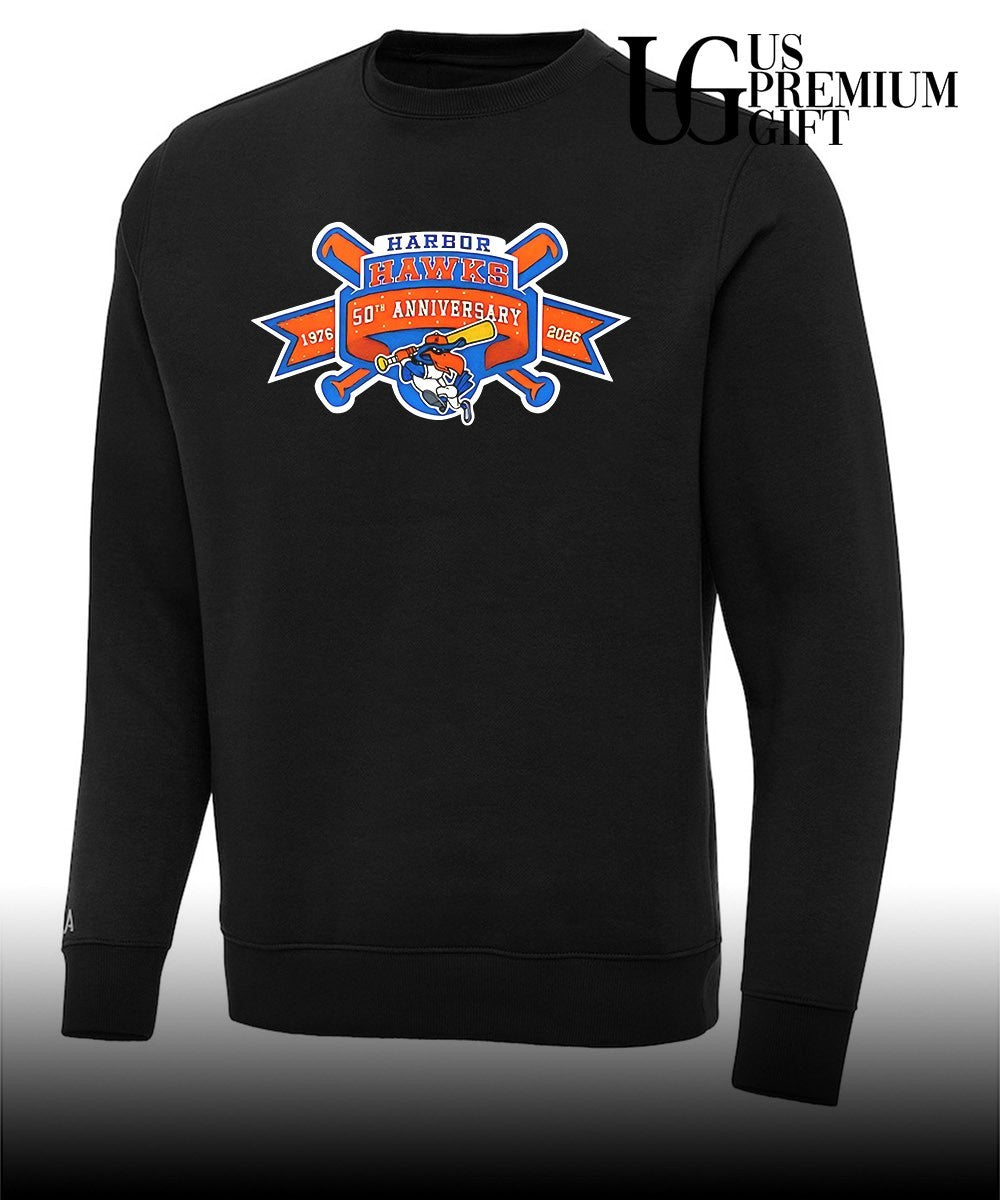 Harbor Hawks 50th Anniversary 1976-2026 Baseball Team commemorative shirt
