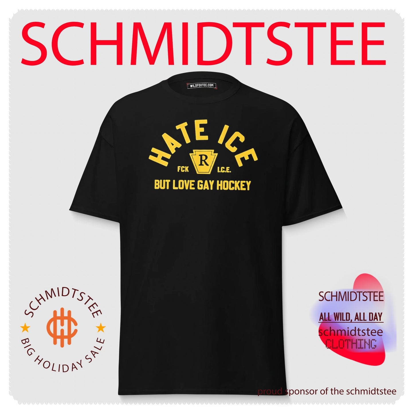 Hate Ice Fck ICE but Love Gay Hockey shirt