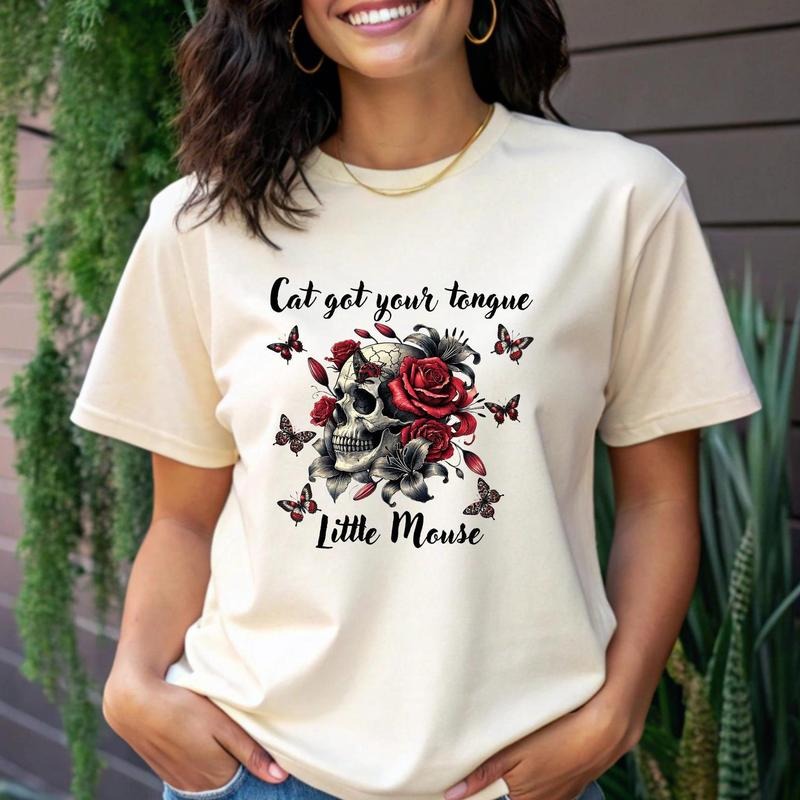 Haunting Adeline Shirt Cat Got Your Tongue Dark Romance T-Shirt Book Lover Gift Zade Meadows Merch Smut Reader Shirt Bookish Gift SmutTee