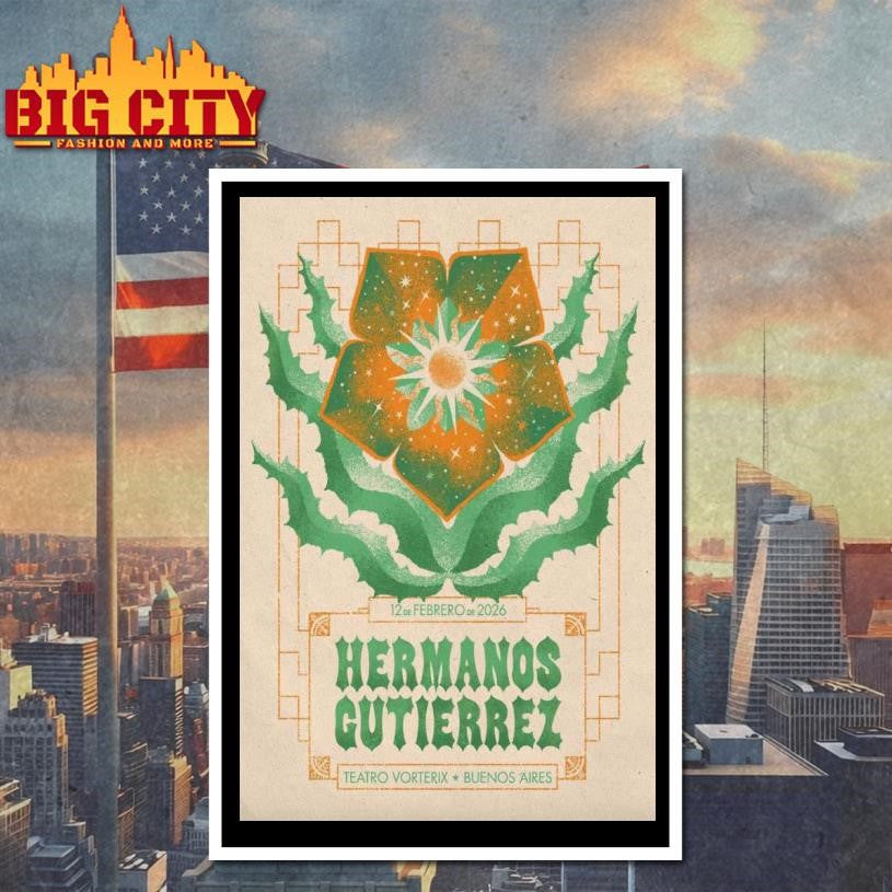 Hermanos Gutiérrez Feb 12 2026 In Buenos Aires Argentina Poster Shirt