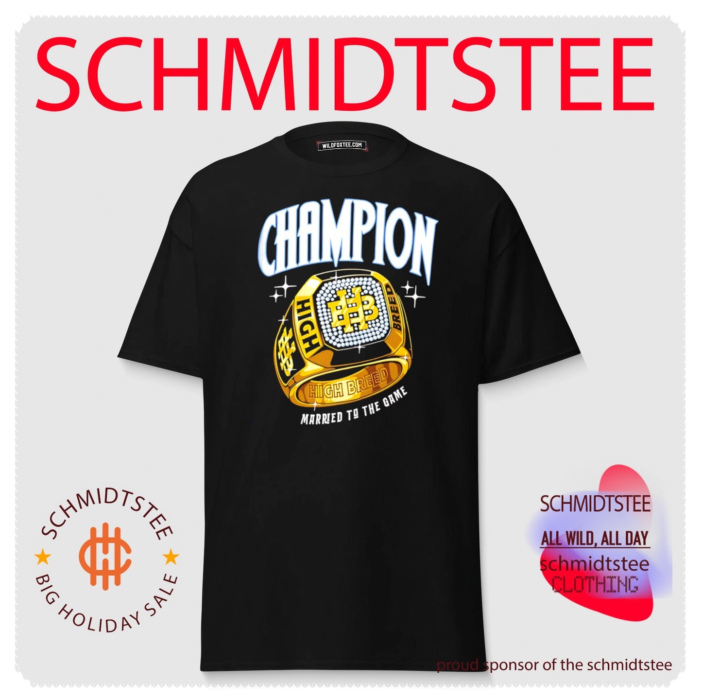 High Breed Champion Married to the Game shirt