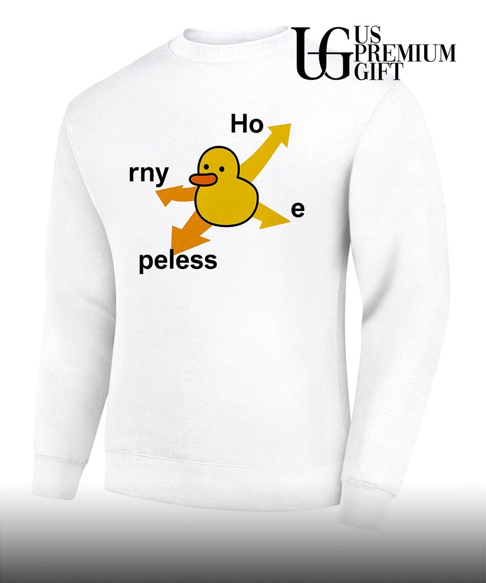 Ho rny Peless Duck In Distress shirt