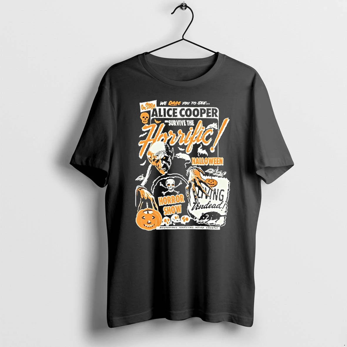 Horrific Halloween Horror We Dare You To See Alice Cooper And Survive The Tshirts Sweater
