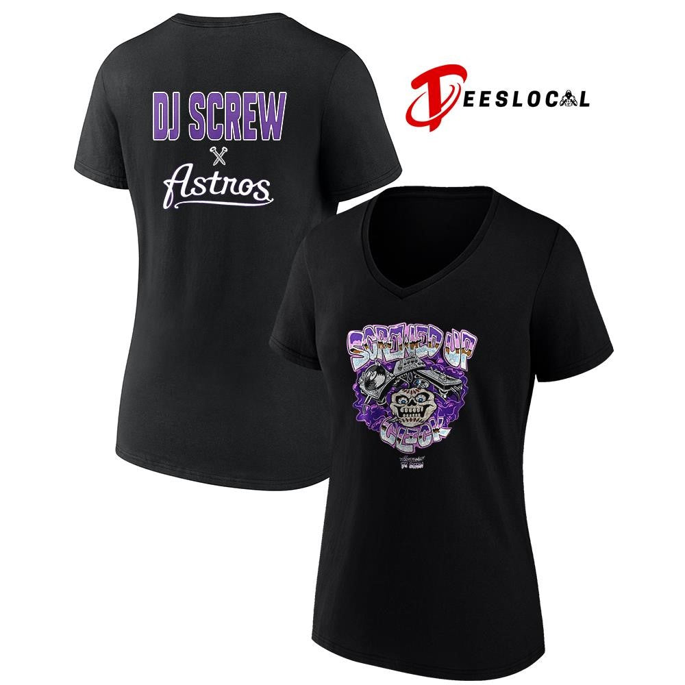 Houston Astros x DJ Screw Screwed up click art shirt