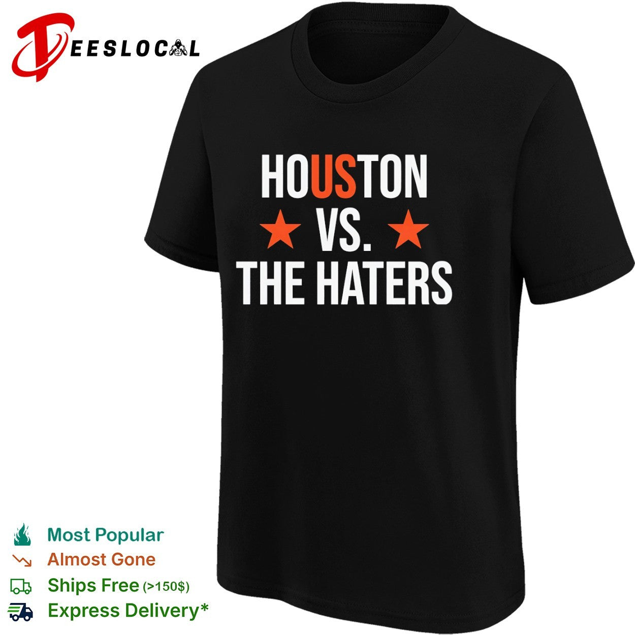 Houston vs the haters Houston Astros shirt