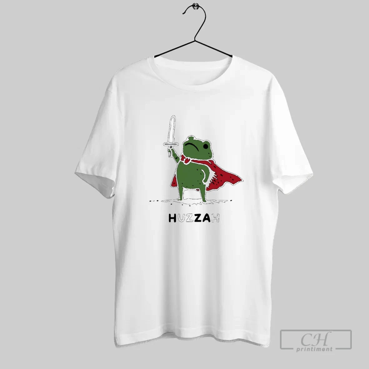 Huzzah Frog Knight - clothing by TeeHivey.com