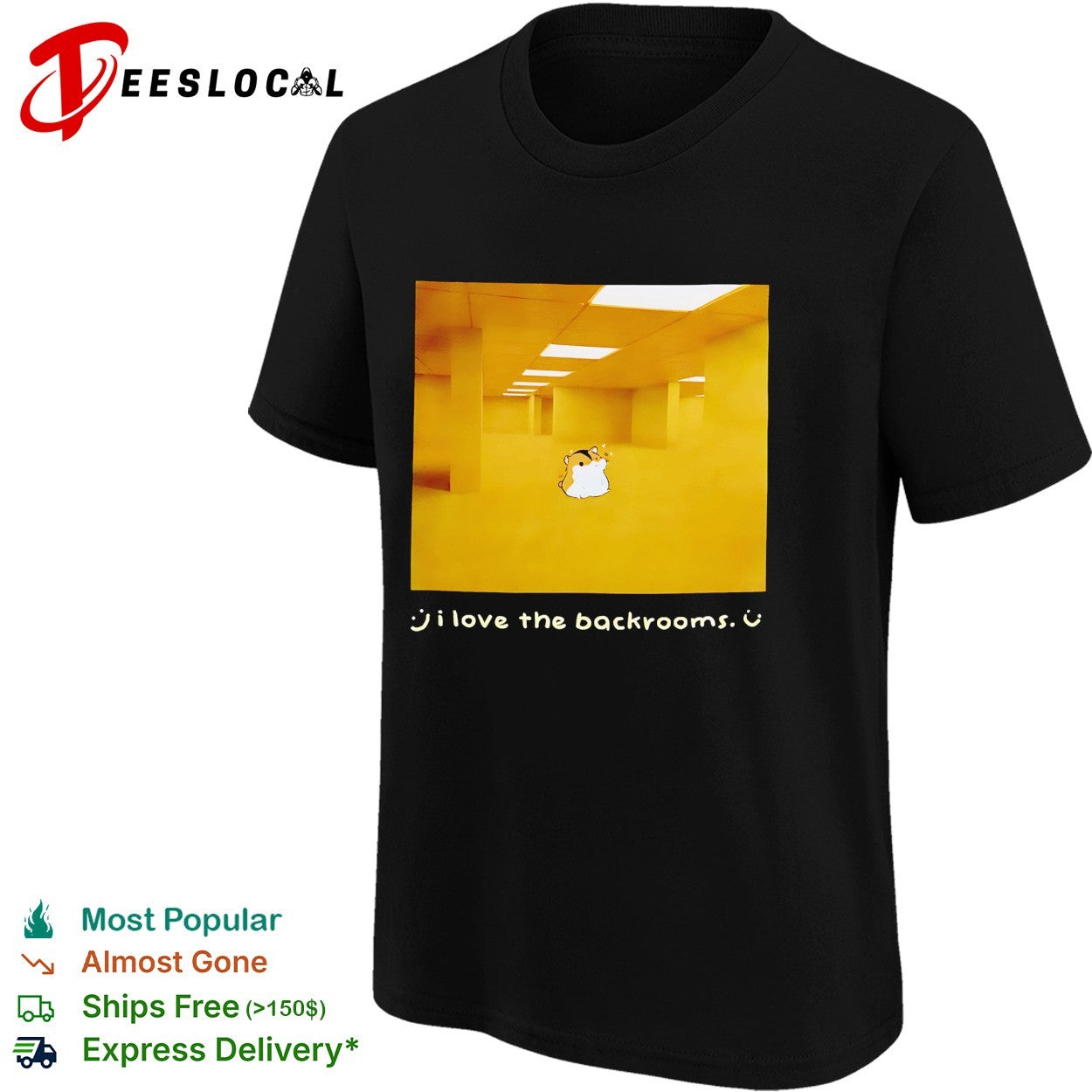 I love the backrooms shirt