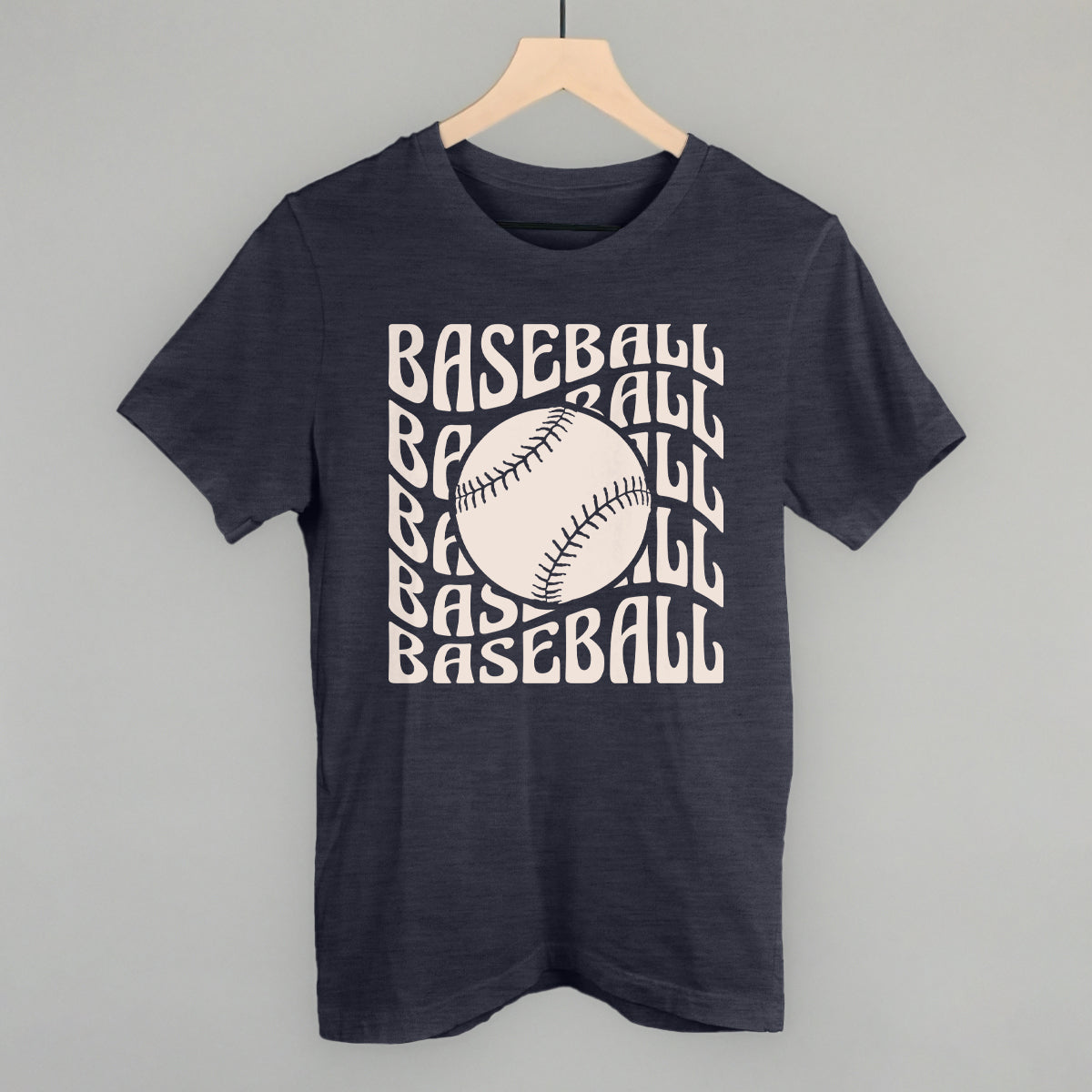 Baseball (Groovy Wave) - clothing by TeeHivey.com (Image 5)