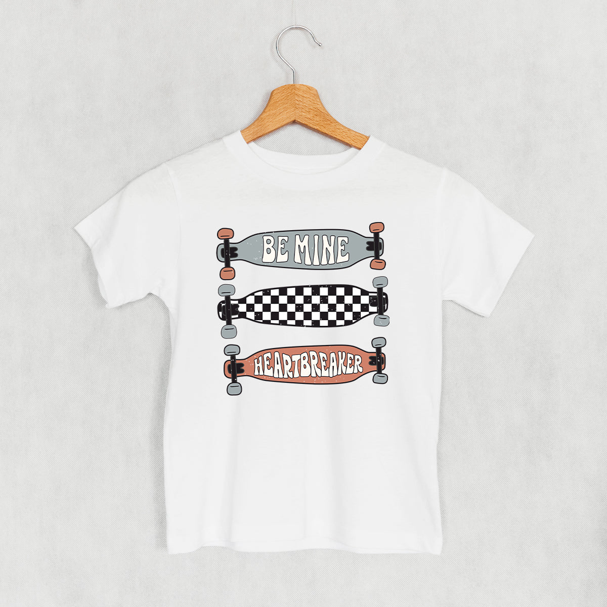 Be Mine Heartbreaker Skateboard (Kids) - clothing by TeeHivey.com (Image 4)
