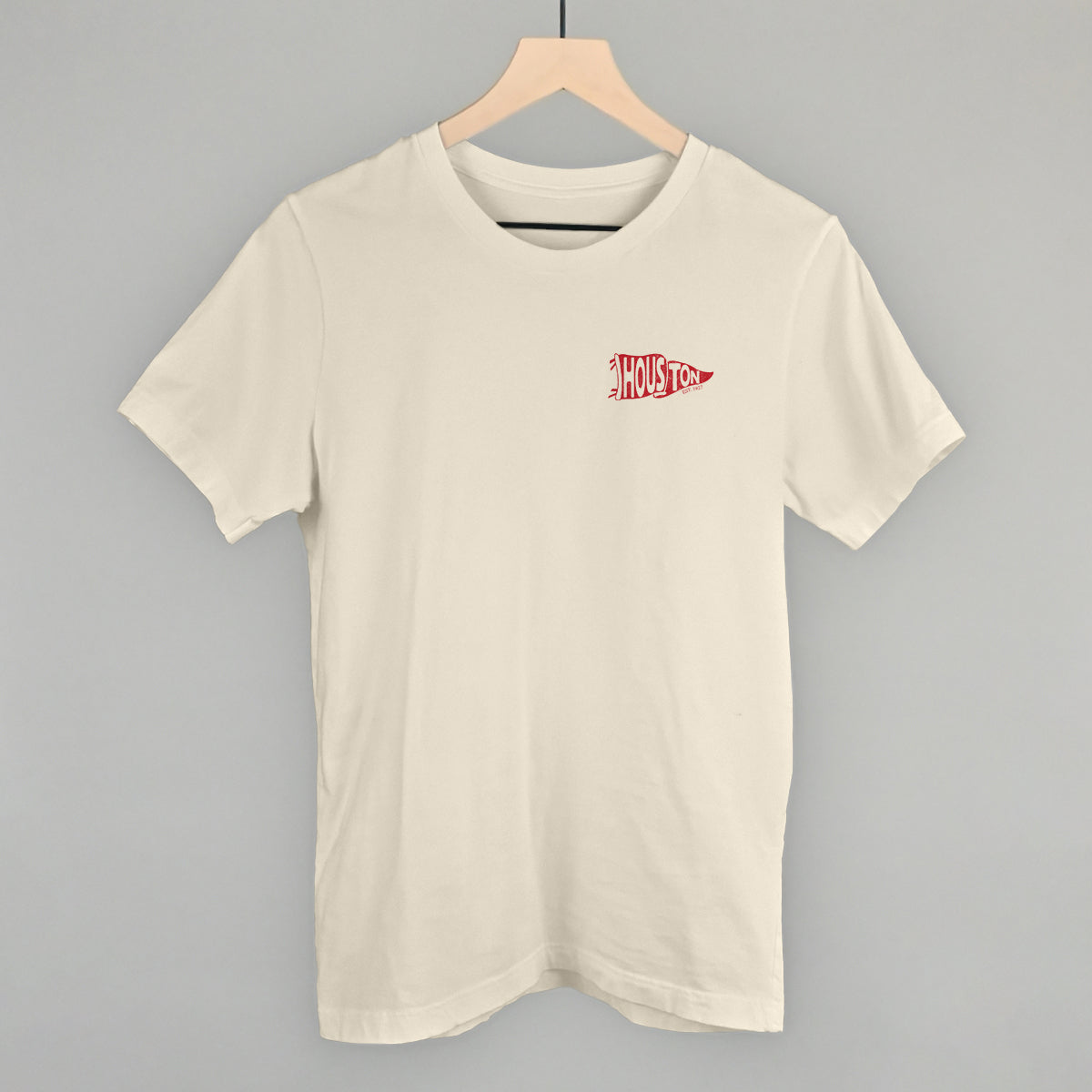 Houston Pennant Flag (Left Chest) - clothing by TeeHivey.com (Image 5)