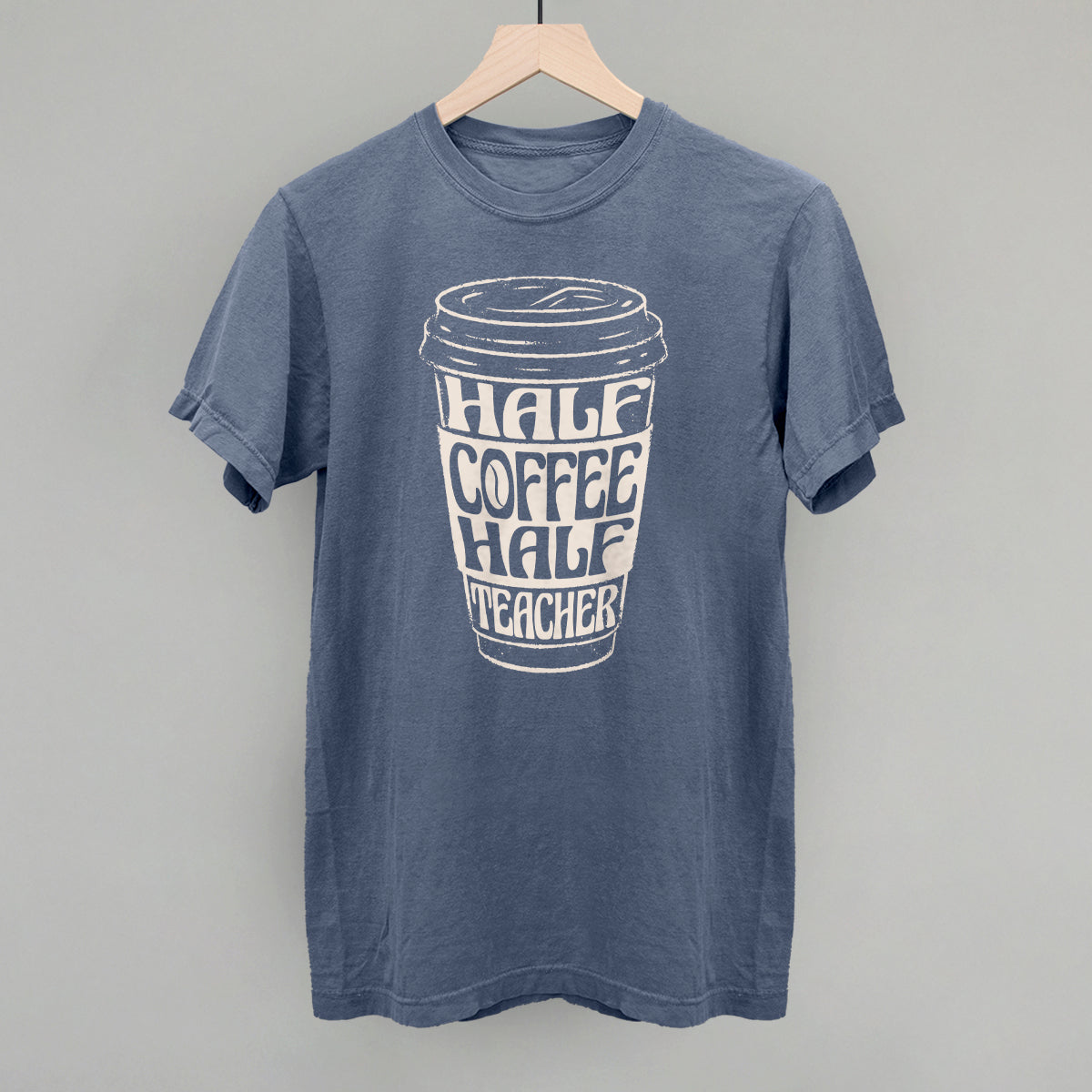 Half Coffee Half Teacher - clothing by TeeHivey.com (Image 5)