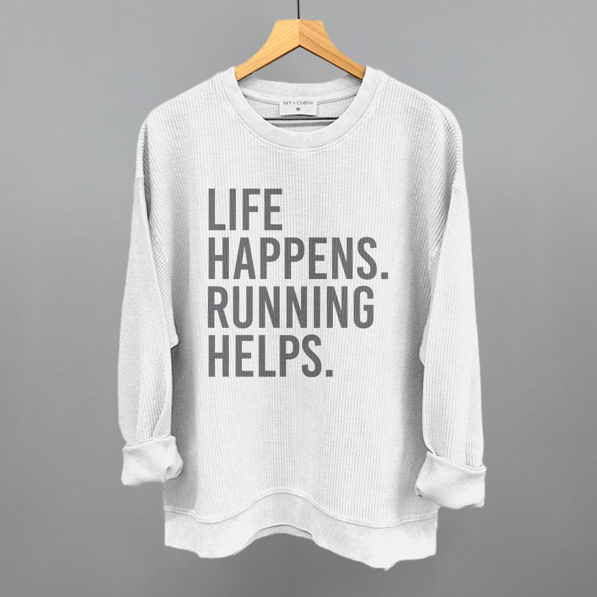Life Happens. Running Helps. - clothing by TeeHivey.com (Image 5)