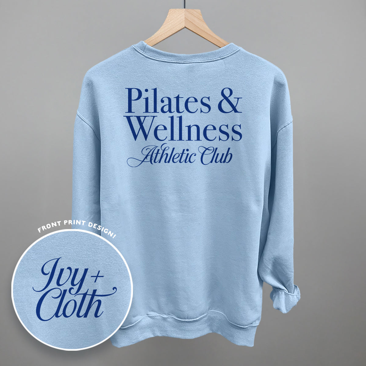 Pilates & Wellness Athletic Club (Back Print) - clothing by TeeHivey.com (Image 5)