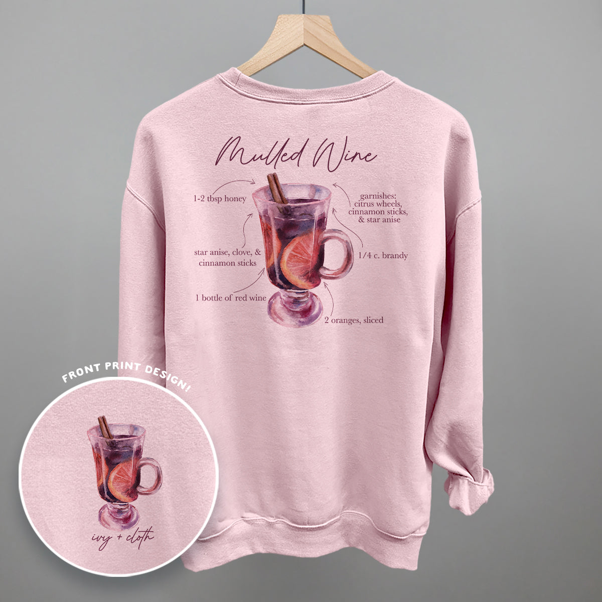 Mulled Wine Recipe (Back Print)