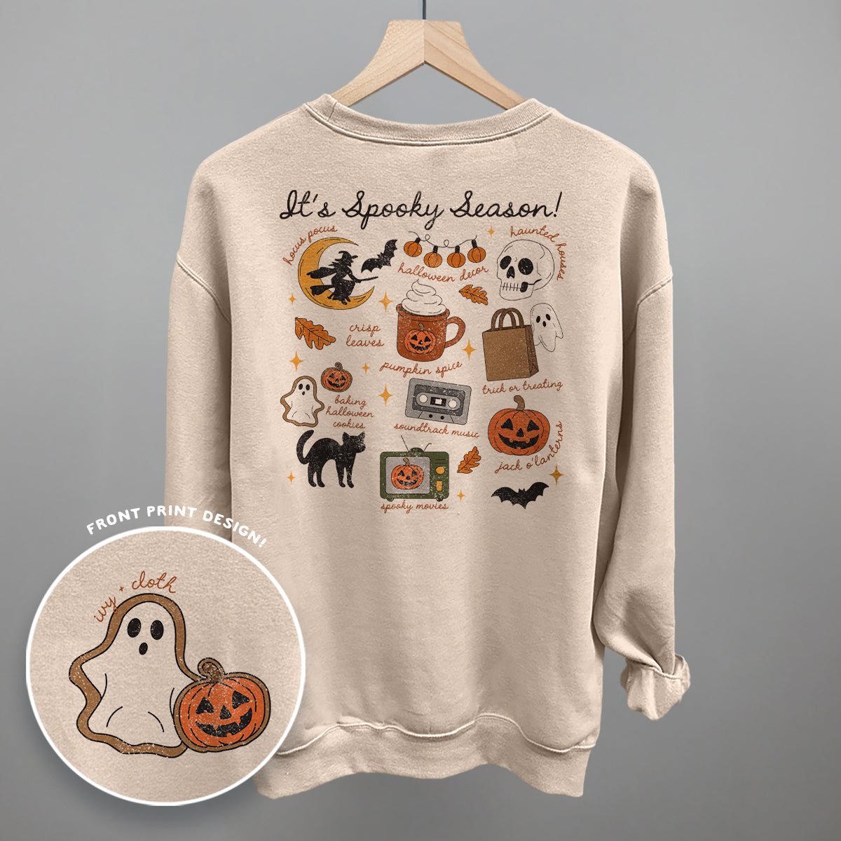 It's Spooky Season Doodles (Back Print)