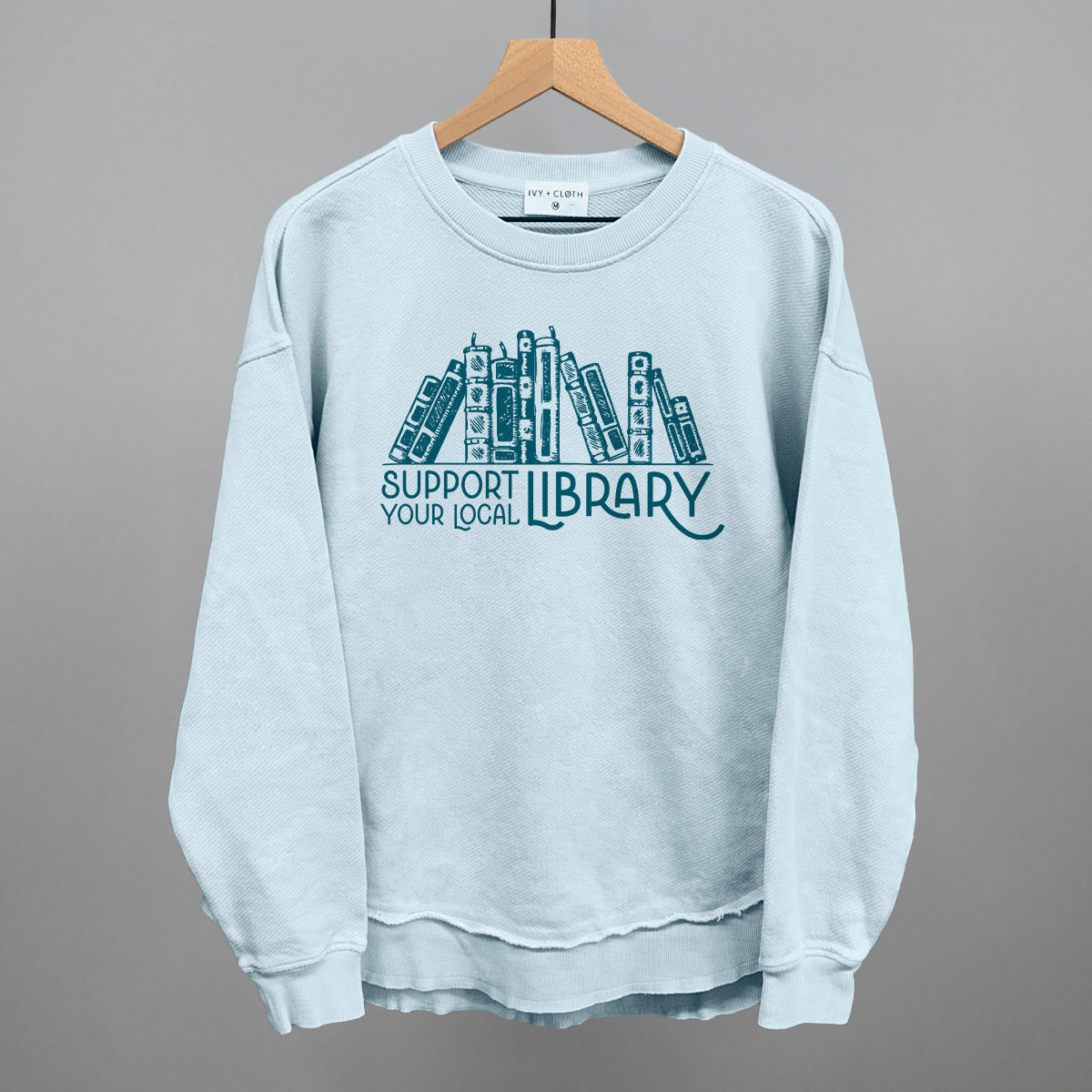 Support Your Local Library - clothing by TeeHivey.com (Image 5)