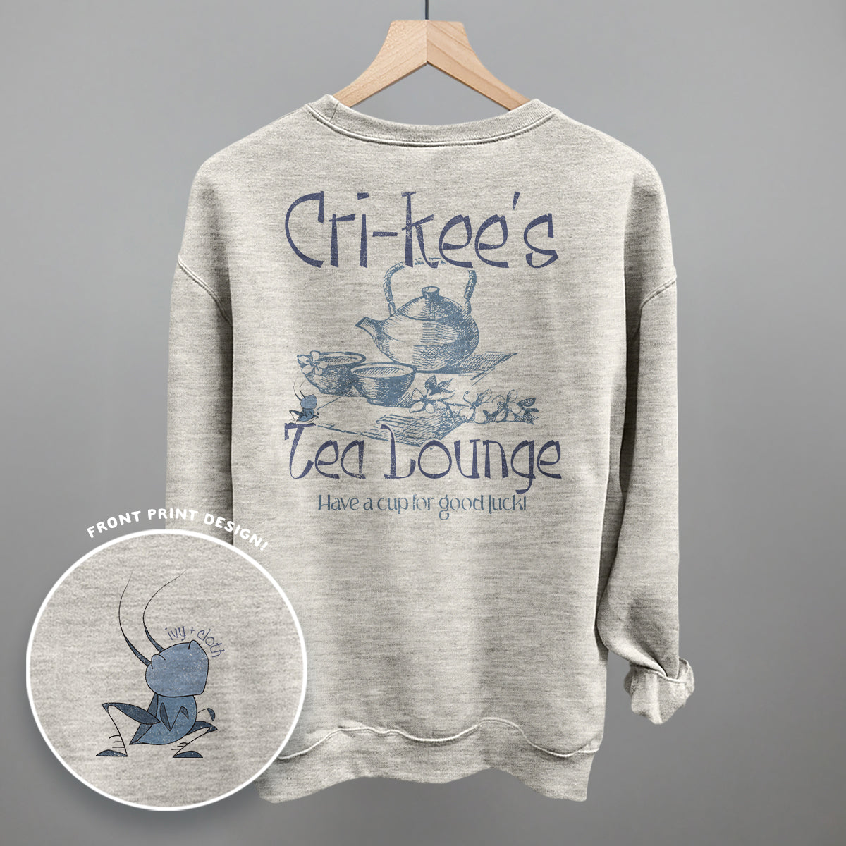 Cri-Kee's Tea Lounge (Back Print) - clothing by TeeHivey.com (Image 5)