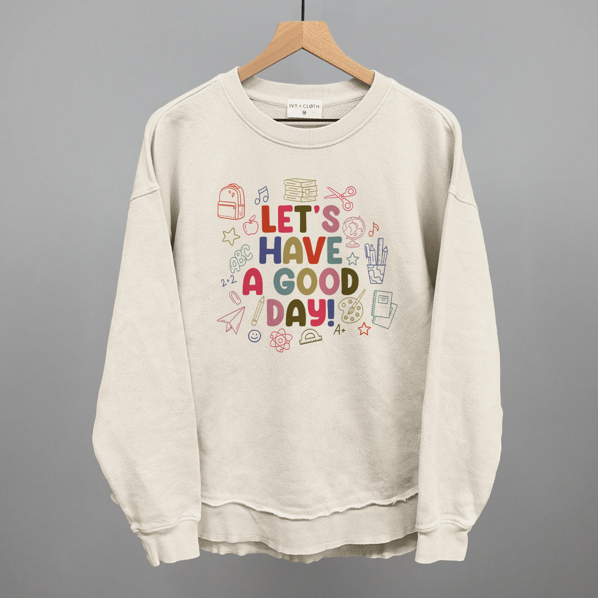 Let's Have A Good Day Colorful Doodles