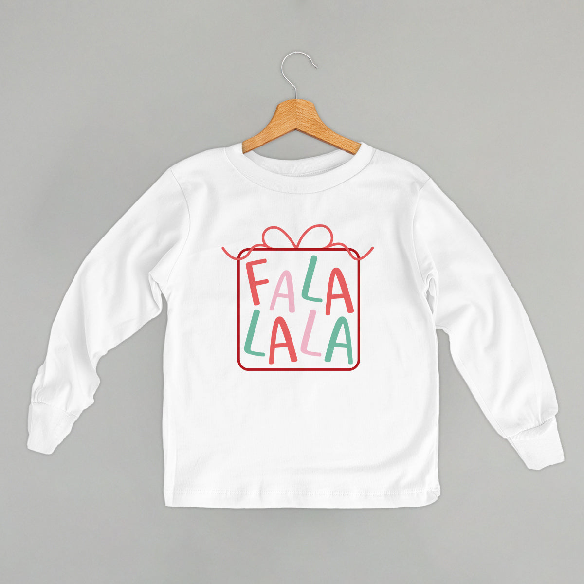 Fa La La La Present (Kids) - clothing by TeeHivey.com (Image 5)