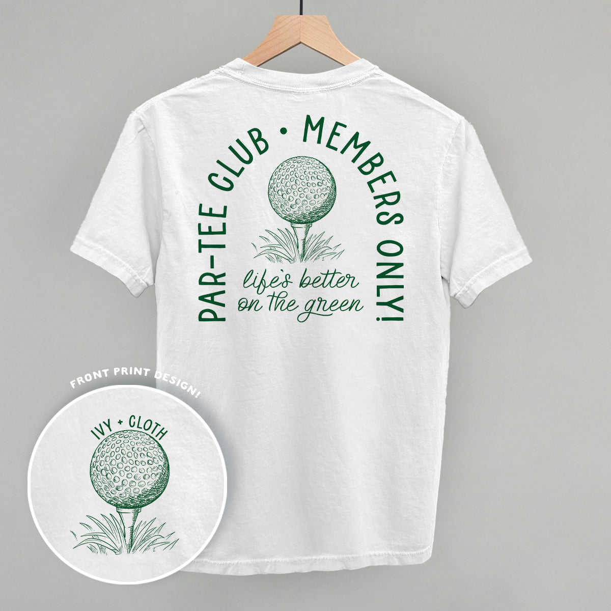 Par-Tee Club (Back Print) - clothing by TeeHivey.com (Image 5)