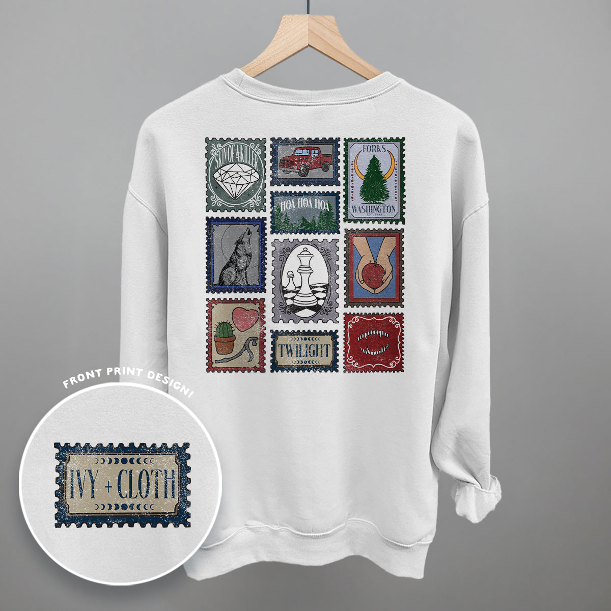 Twilight Stamps (Back Print)