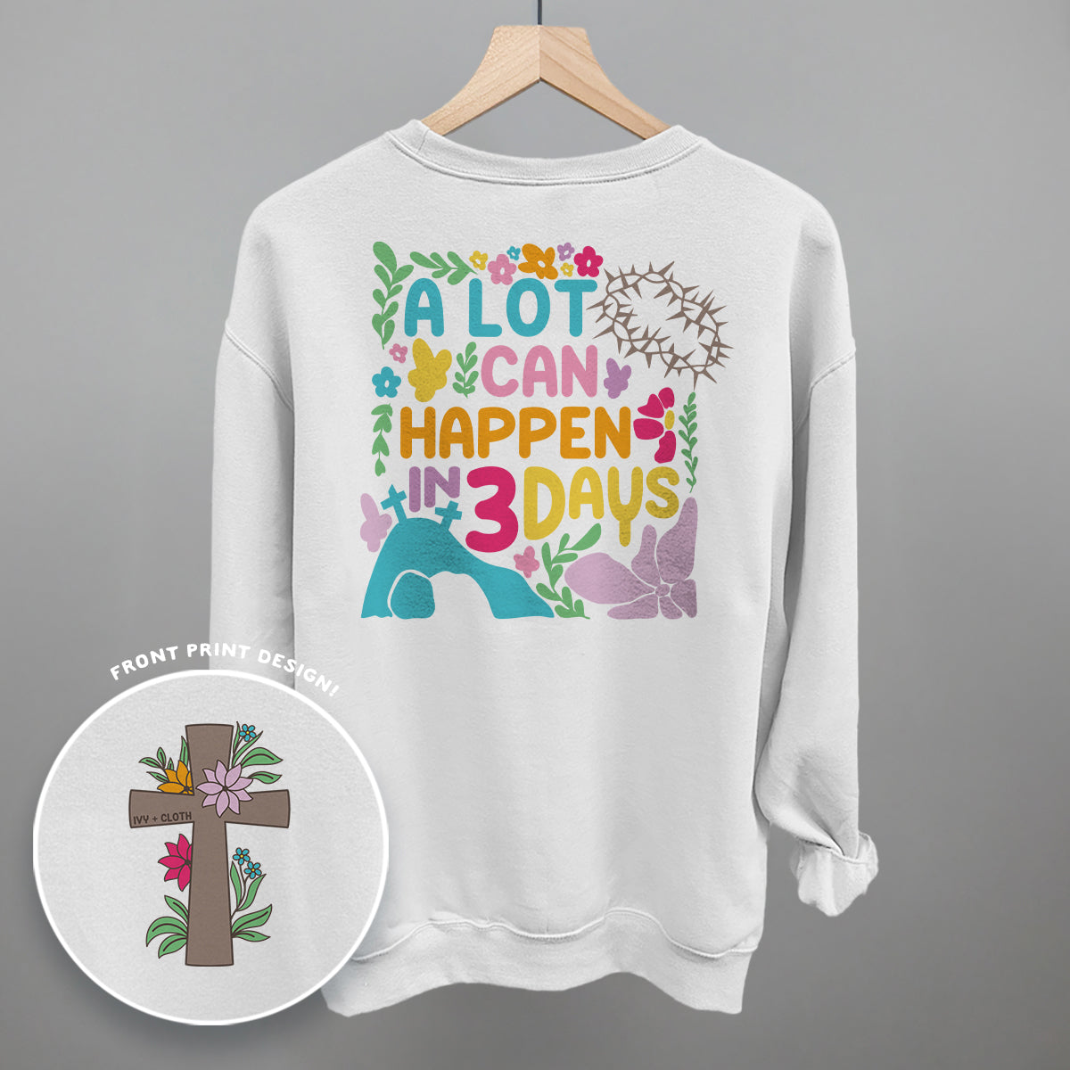 A Lot Can Happen In 3 Days (Back Print)