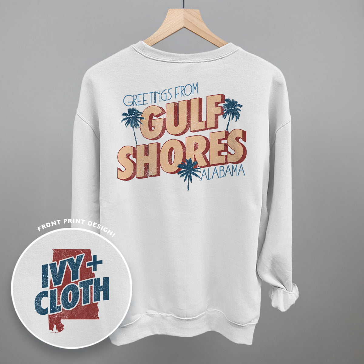 Greetings From Gulf Shores (Back Print)