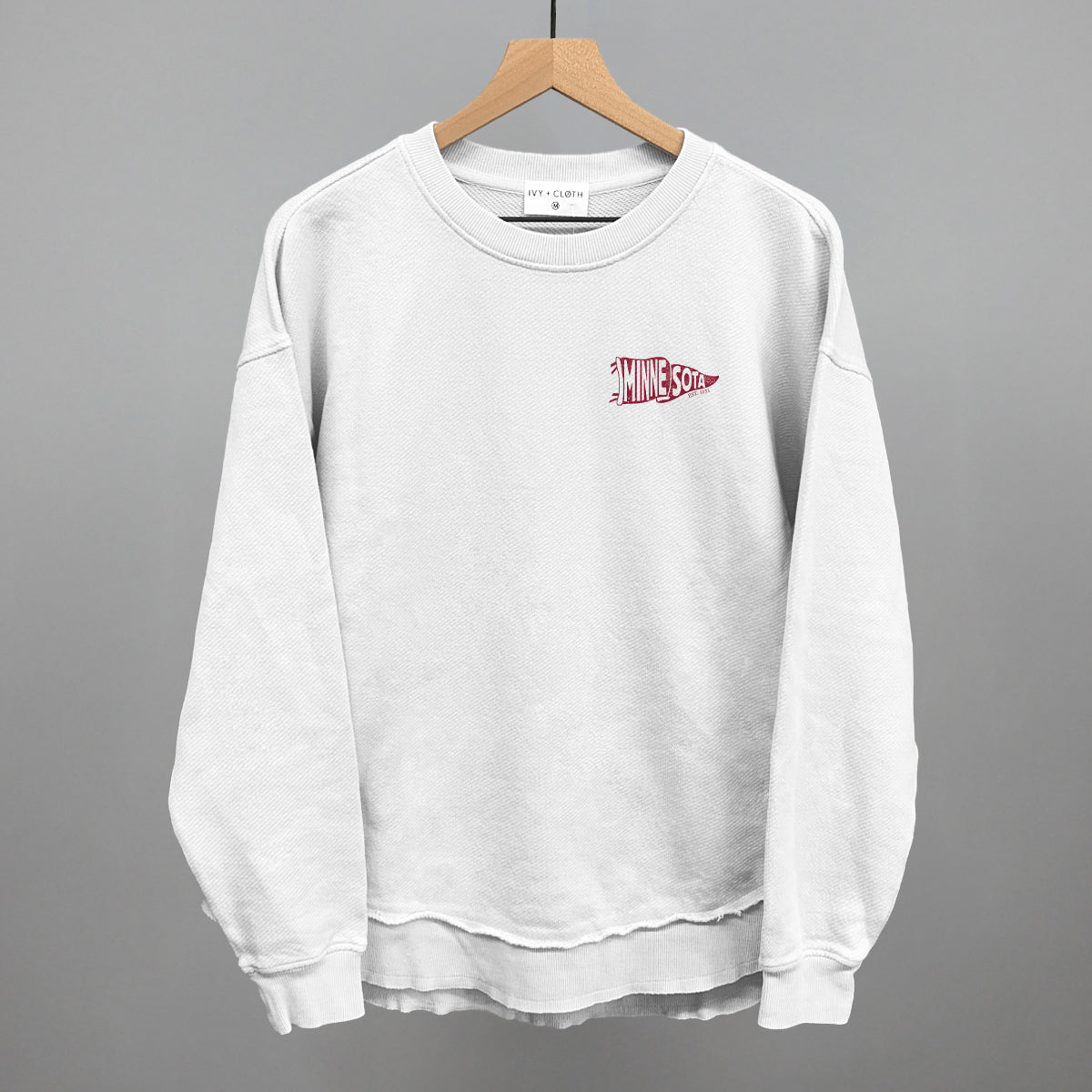Minnesota Pennant Flag (Left Chest) - clothing by TeeHivey.com (Image 5)