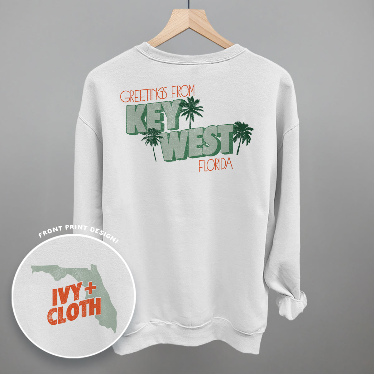 Greetings From Key West (Back Print)