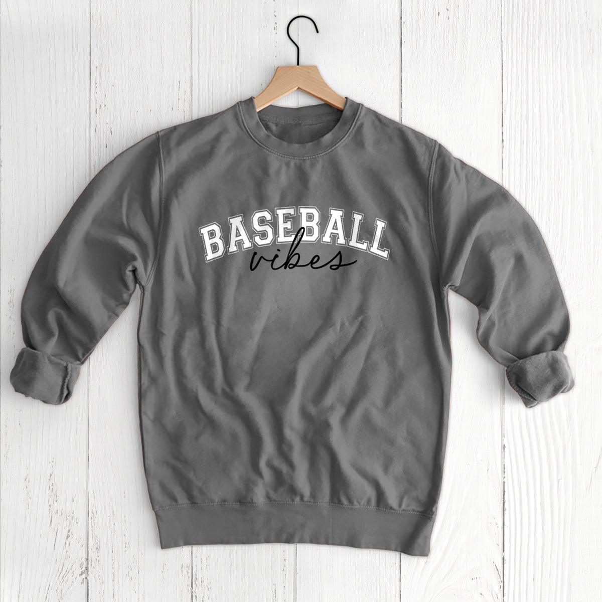 Baseball Vibes Script - clothing by TeeHivey.com (Image 2)