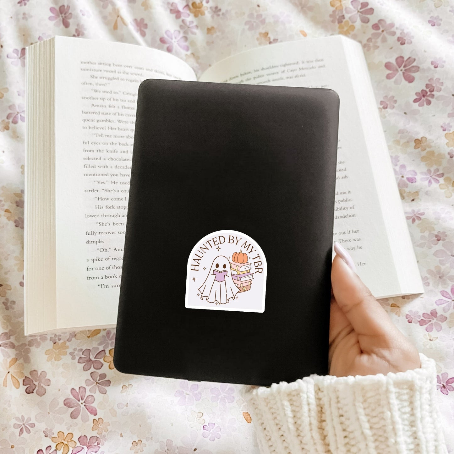 Haunted By My TBR (Decal)