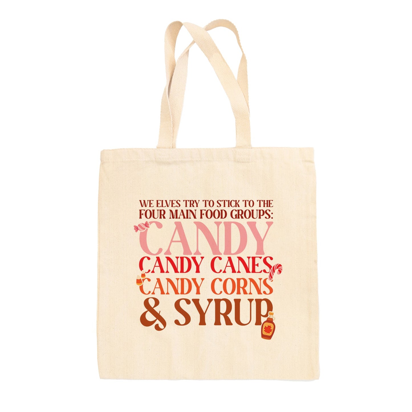 Four Main Food Groups (Elf) Tote Bag
