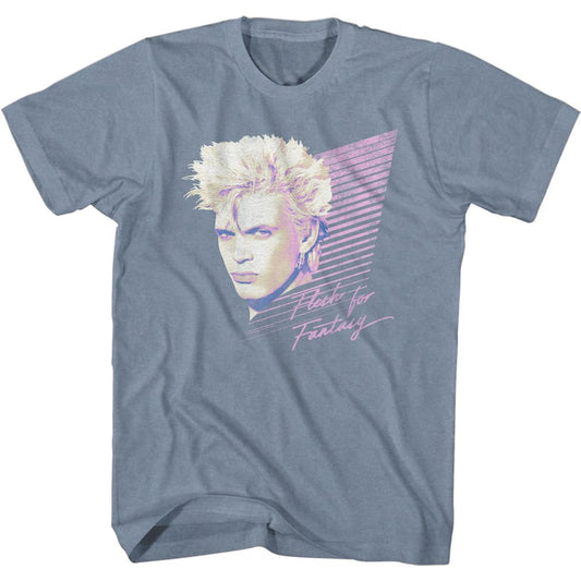 Billy Idol - Flesh For Fantasy 2 - Short Sleeve - Heather - Adult - T-Shirt