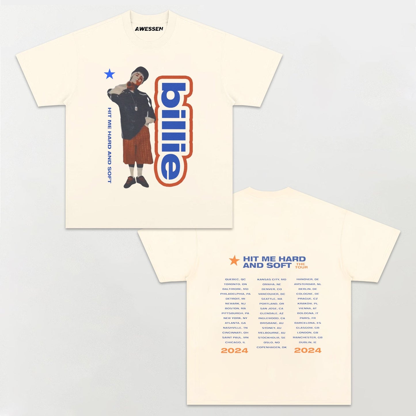 BILLIE EILISH TEE Style040