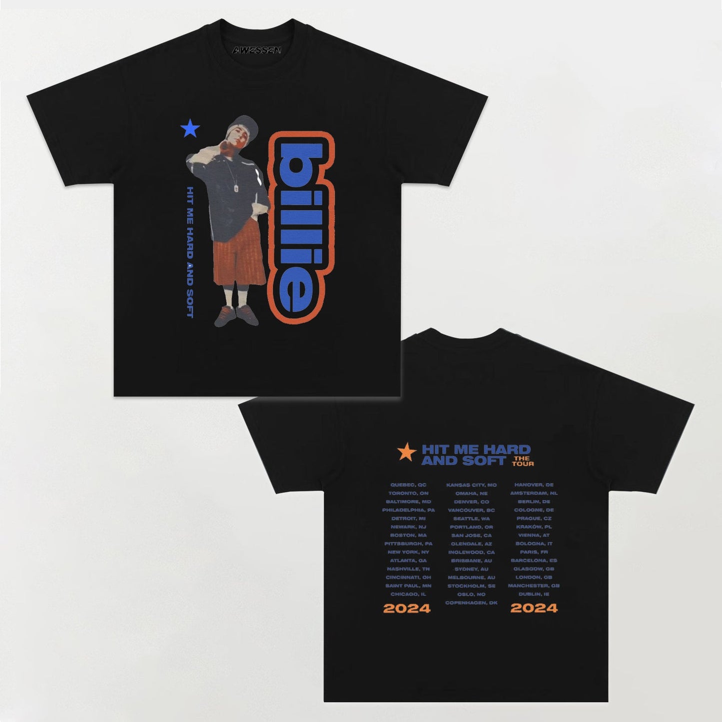 BILLIE EILISH TEE Style040