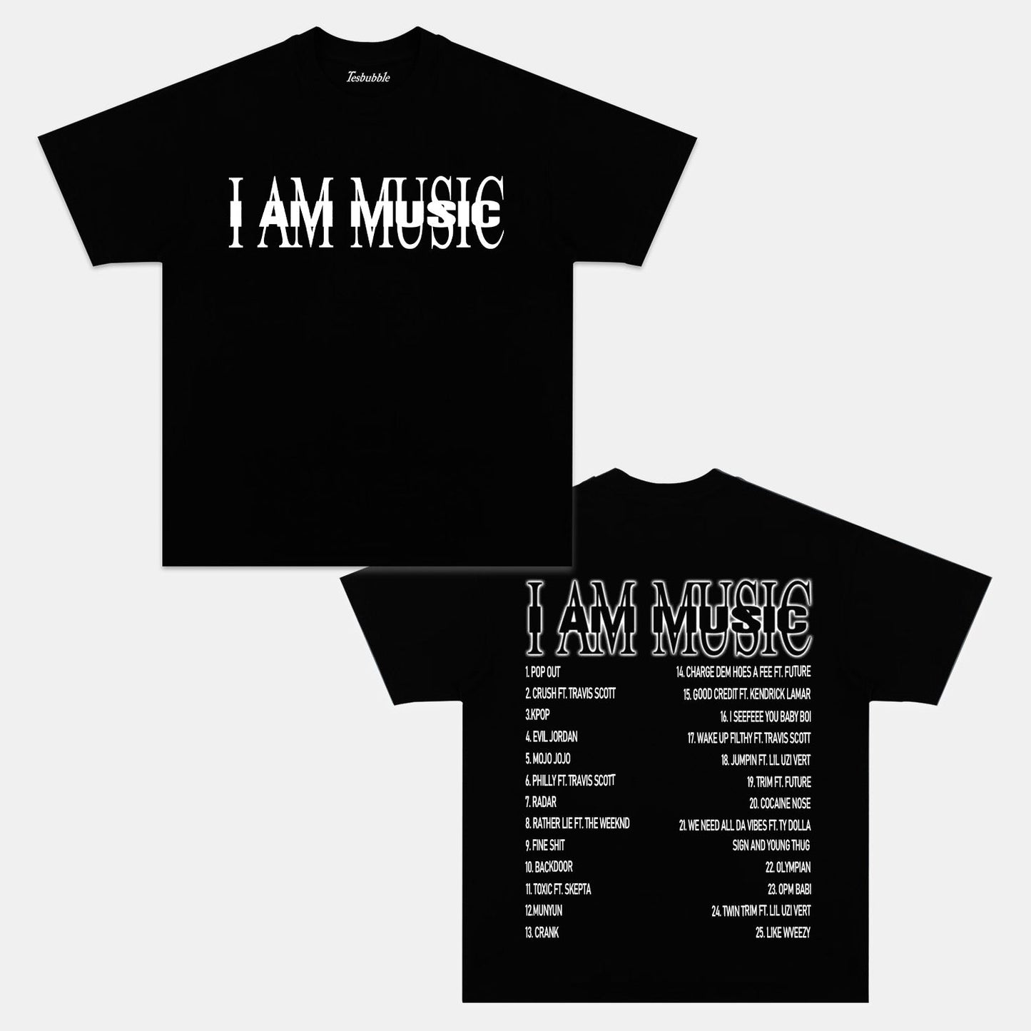 I AM MUSIC PLAYBOI CARTI TEE