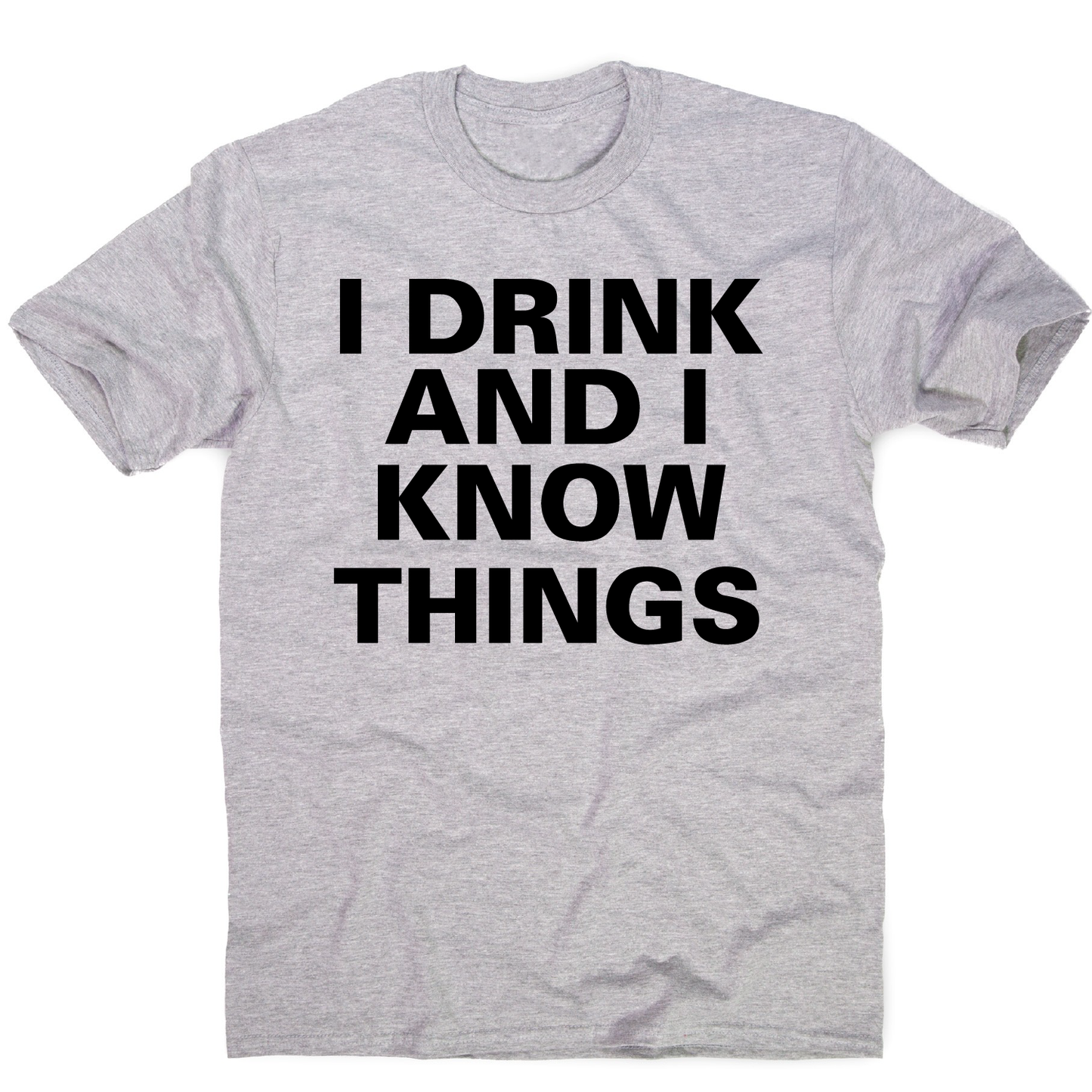 I drink and I funny fishing t-shirt men's