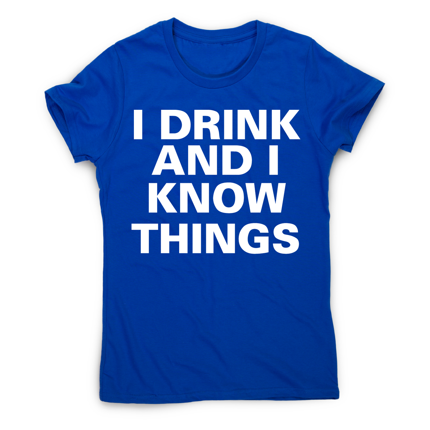 I drink and I funny fishing t-shirt women's