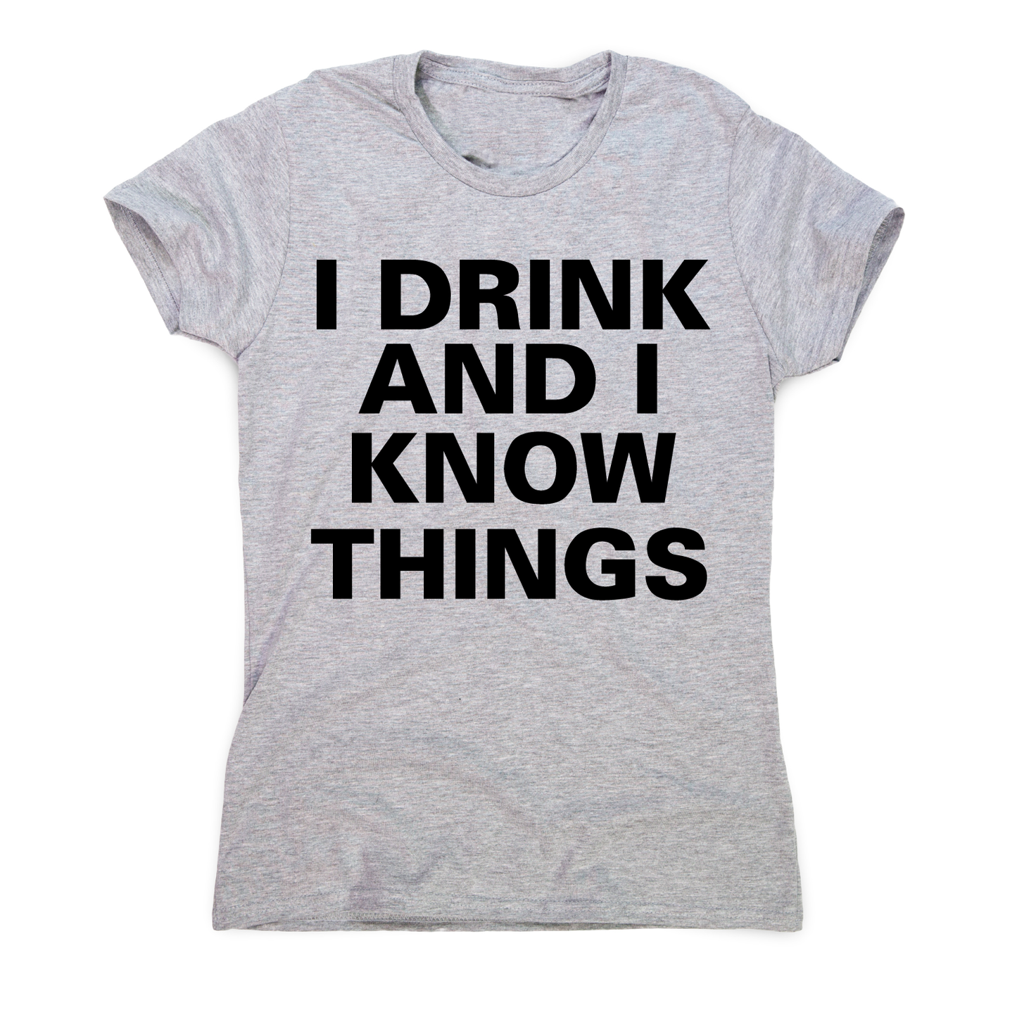 I drink and I funny fishing t-shirt women's