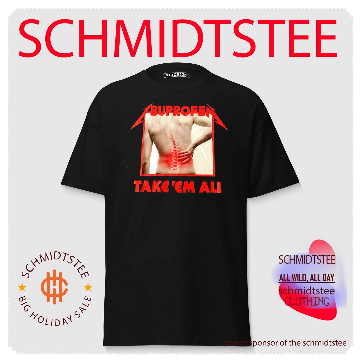 Ibuprofen Take Em All Shirt
